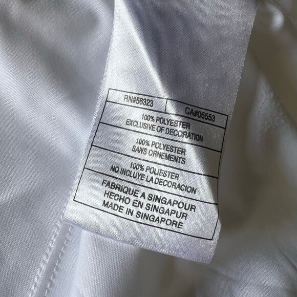 Nike Performance Womens Athletic Tank Top Pullover Sleeveless White Black XL - Picture 8 of 9